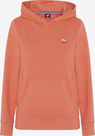 Polo Sylt Sweatshirt in Orange: Vorderseite
