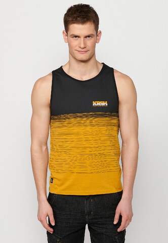 KOROSHI Tanktop in Gelb: predná strana