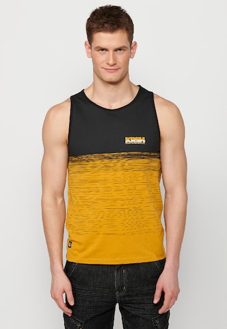 dzeltens KOROSHI T-Krekls: no priekšpuses