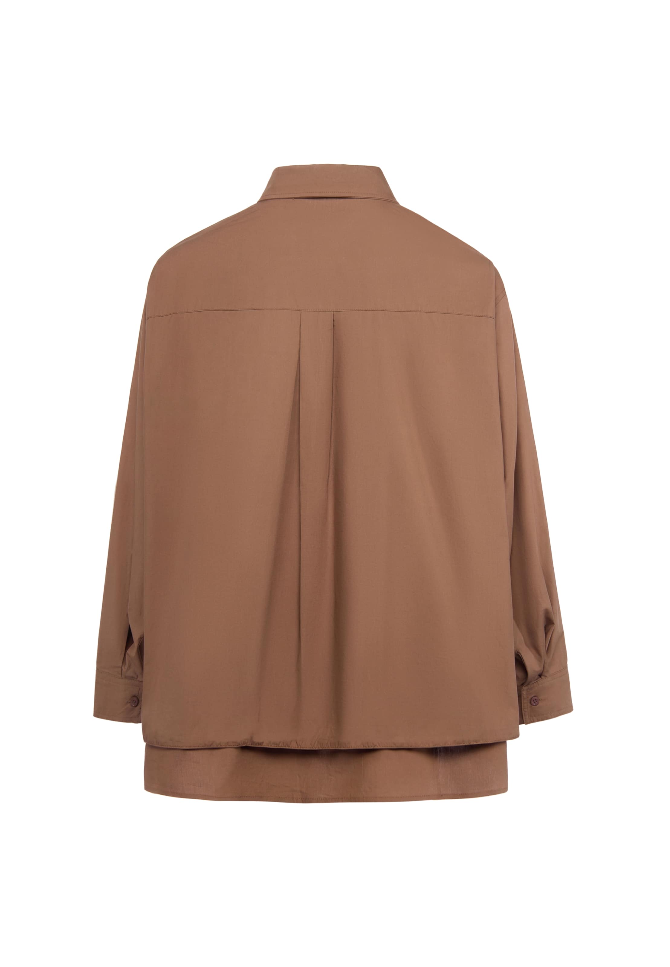 Chemisier usha WHITE LABEL en marron