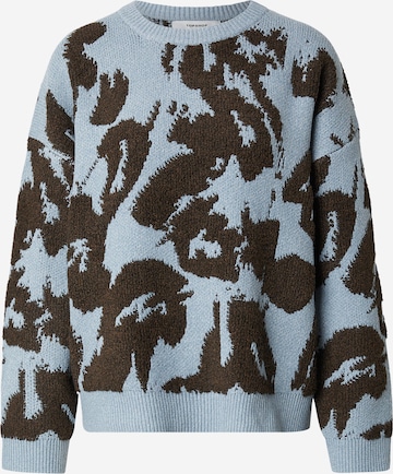 mėlyna TOPSHOP Megztinis 'STACY': priekis