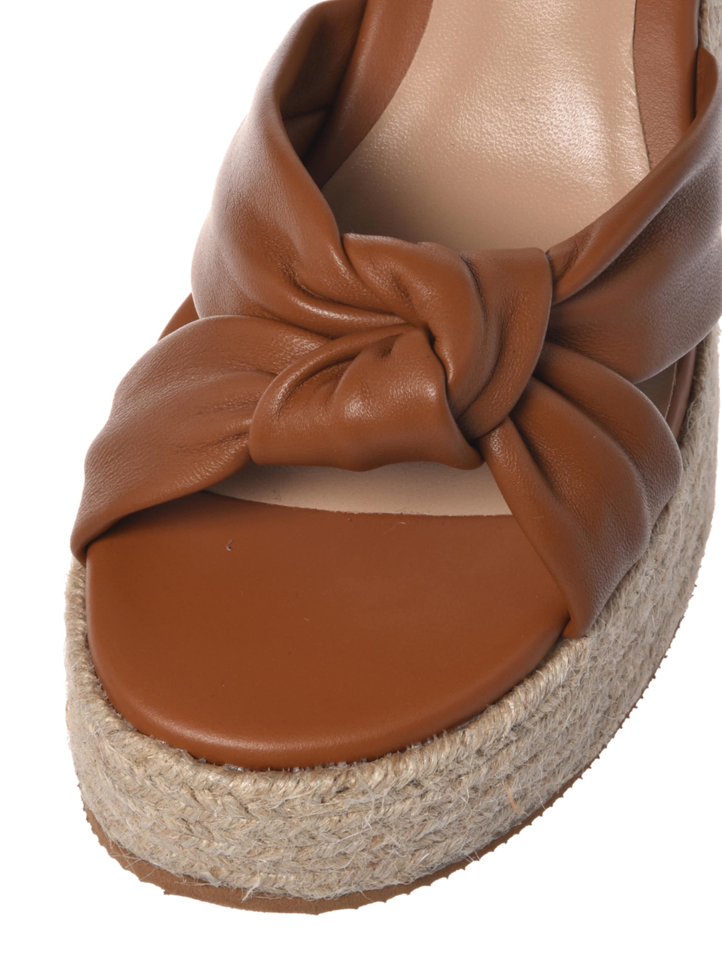 BALDININI Sandalen met riem in Bruin