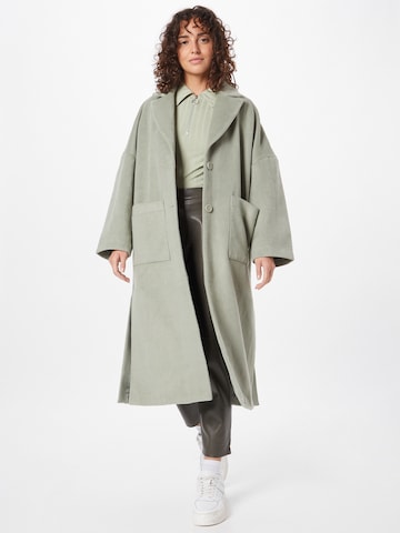 Karo Kauer Between-Seasons Coat in Green