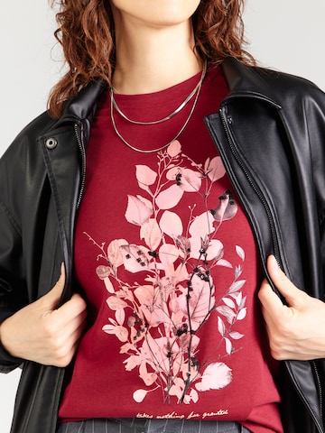ONLY Shirt 'ONLKITA' in Rood