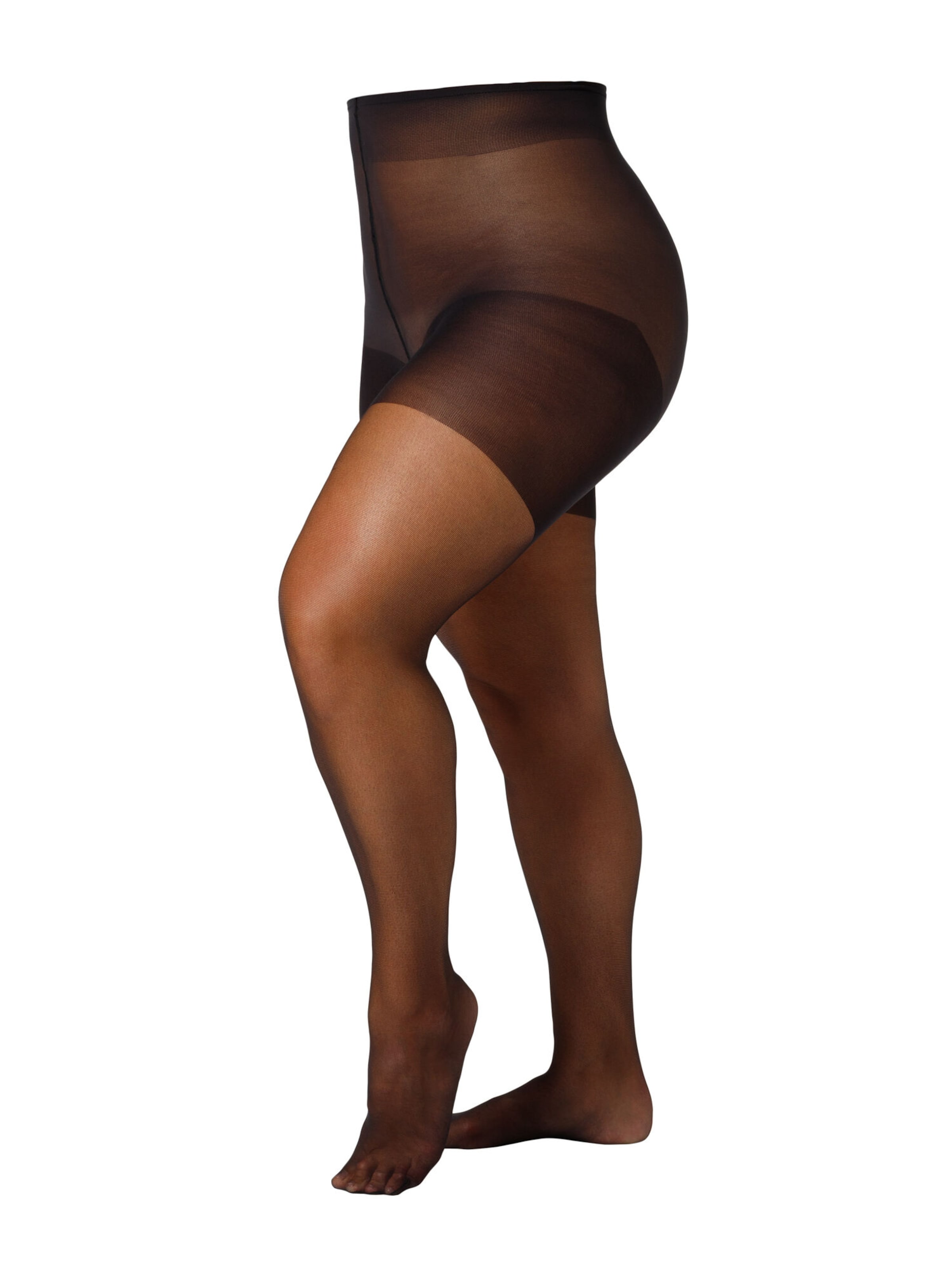 camano Feinstrumpfhose in Schwarz: Vorderseite