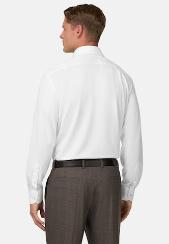 Boggi Milano Regular Fit Hemd in Weiß