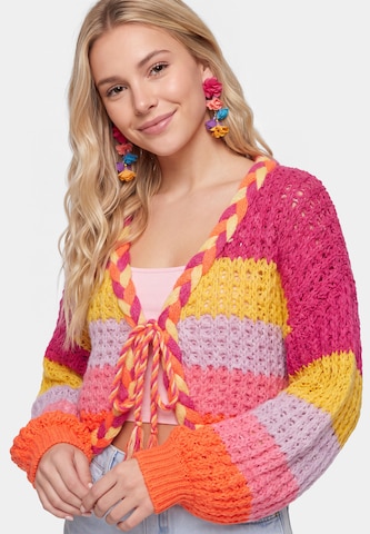 IZIA - Cárdigan en rosa