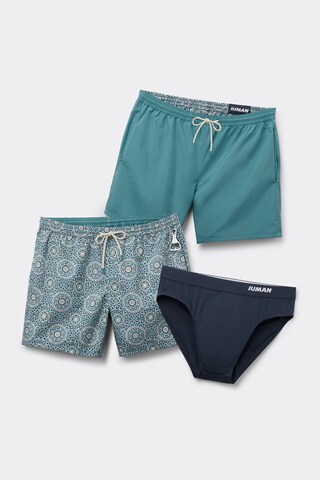 IUMAN Intimissimi Board Shorts in Blue