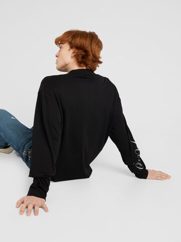 HUGO Sweatshirt 'Deaside' in Black