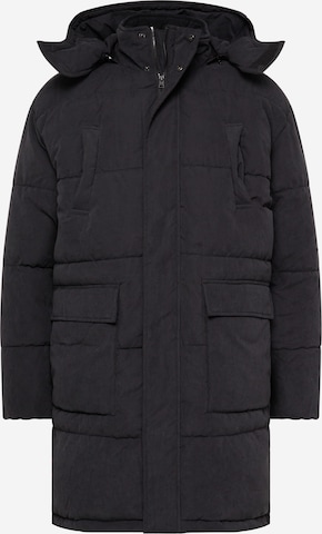 Only & Sons Winter Coat 'FELIX' in Black: front