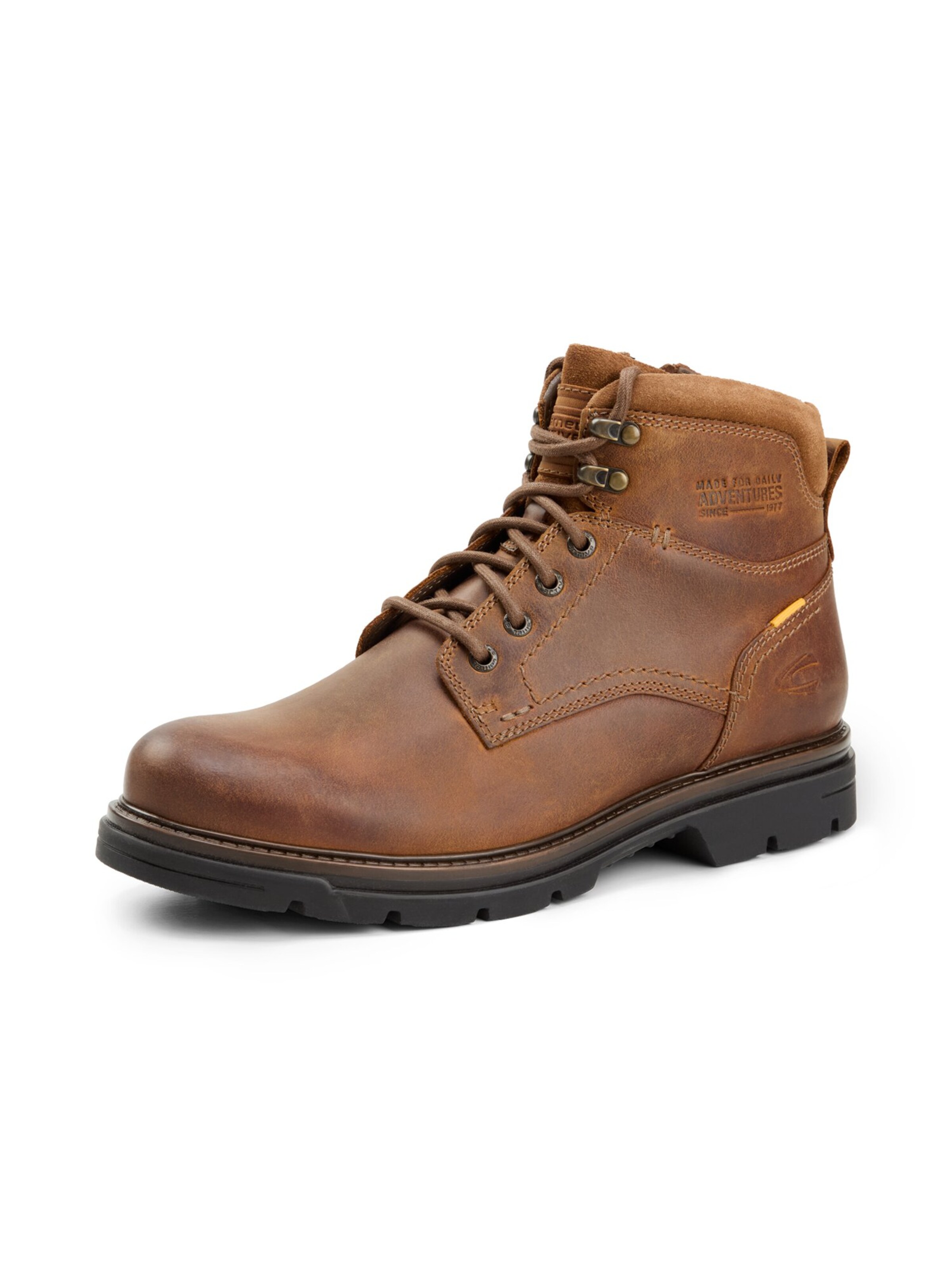 CAMEL ACTIVE Lace-Up Boots in Brown: front