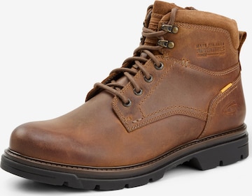 CAMEL ACTIVE Schnürschuh mit Reißverschluss in Braun: Vorderseite