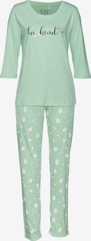 VIVANCE Pajama in Green: front