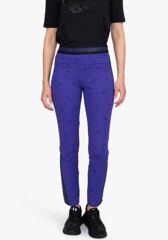 Sportalm Kitzbühel Slim fit Pants in Purple: front