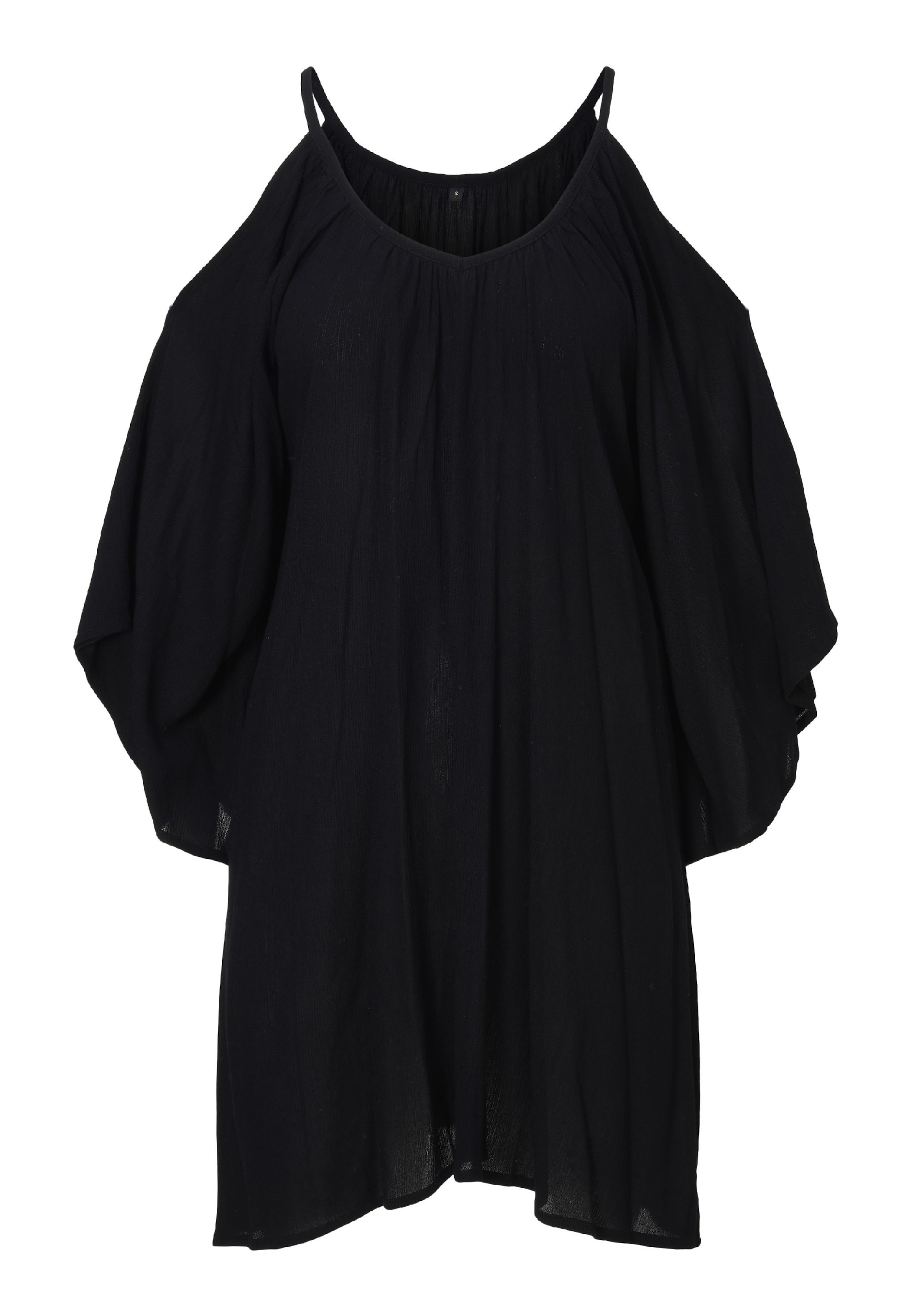 LingaDore - Vestido de praia em preto: frente