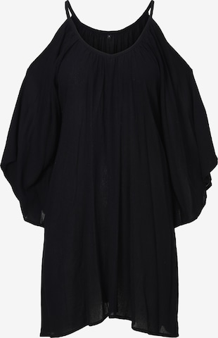 LingaDore - Vestido de praia em preto: frente