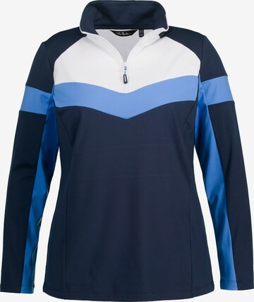 Ulla Popken Performance Shirt in Blue: front