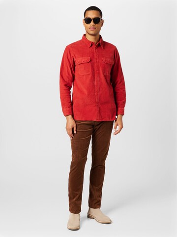 LEVI'S ® Pohodlné nošení Košile 'Jackson Worker' – červená