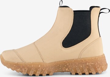 WODEN Chelsea boots ' Magda ' in Beige: voorkant