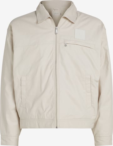 Veste mi-saison Calvin Klein Jeans en gris : devant