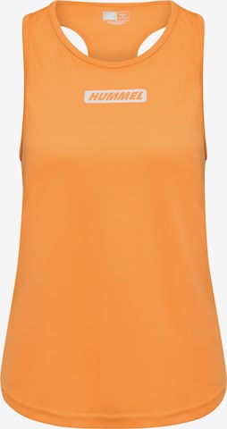 Hummel Sports Top 'Tola' in Orange: front