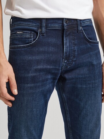 Coupe slim Jean 'GYMDIGO' Pepe Jeans en bleu