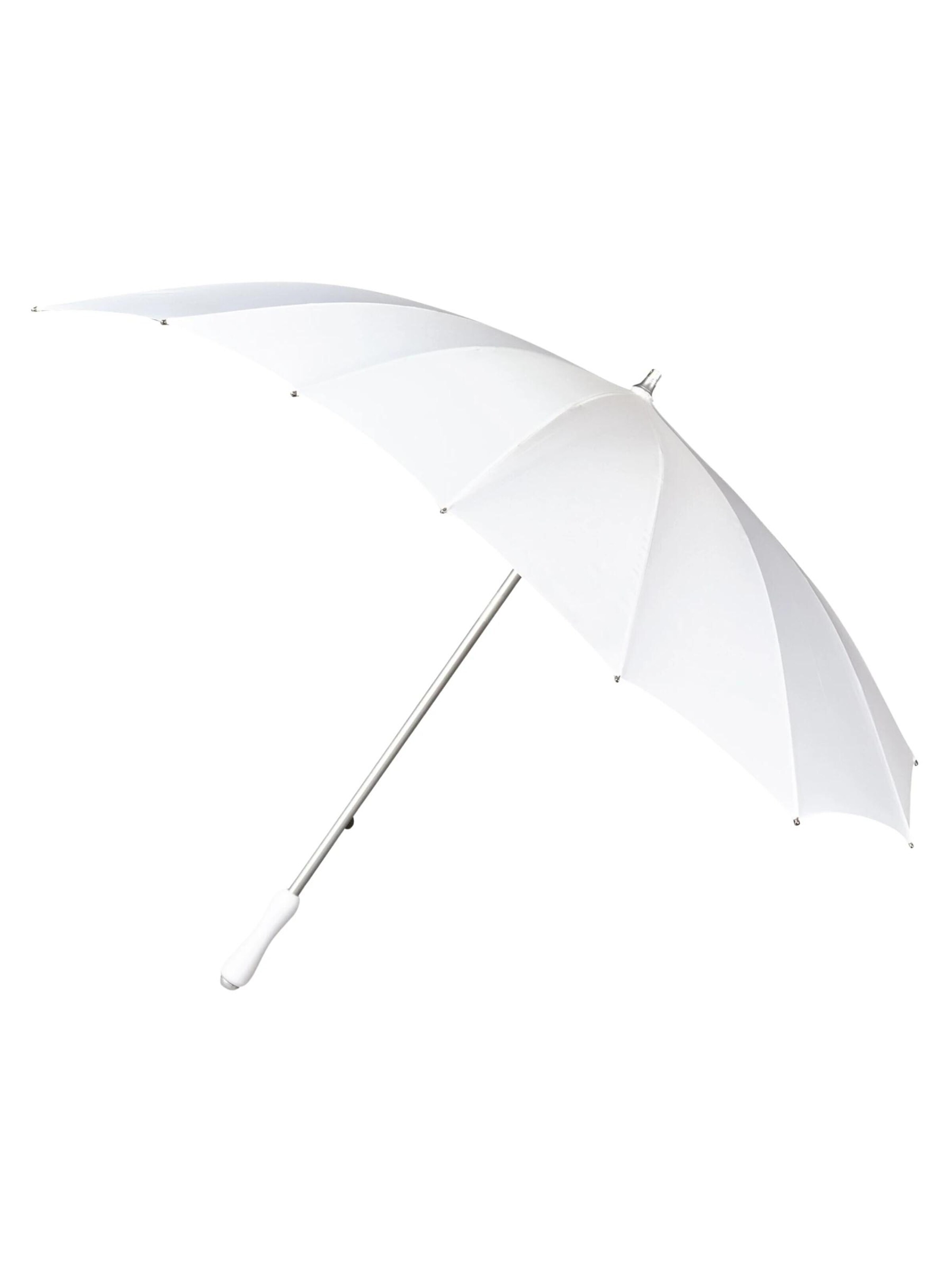 Parapluie 'Falcone Herzform Regenschirm Windproof Weiss' Maxte en blanc
