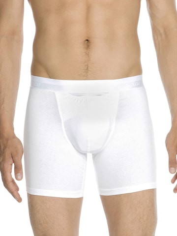HOM Boxershorts ' Long Boxer Briefs HO1 ' in Zwart: voorkant