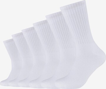 s.Oliver Socks 'Trieste' in White: front