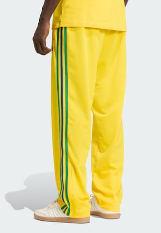 ADIDAS ORIGINALS Loosefit Hose 'Firebird' in Gelb