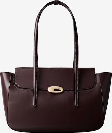 Cabas Calvin Klein en marron : devant