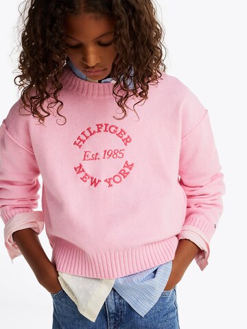 Pull-over TOMMY HILFIGER en rose