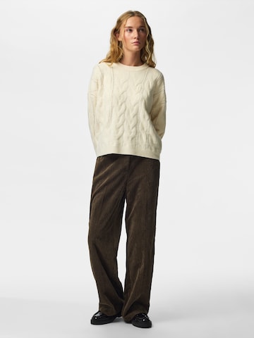 PIECES Pullover 'PCKATHY' in Beige