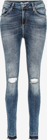 CIPO & BAXX Jeans 'Susan' in Blauw: voorkant