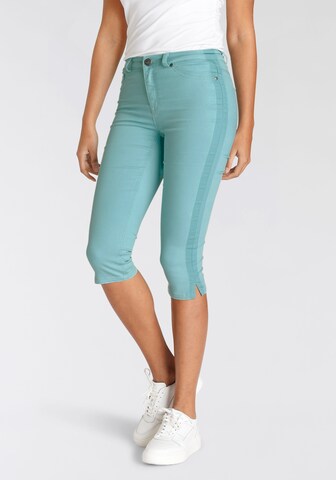 ARIZONA Skinny Jeans in Green: front