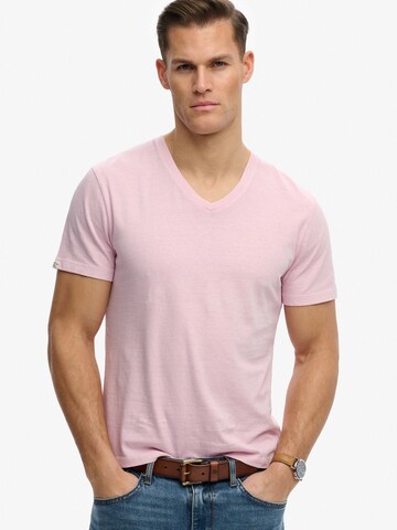 T-Shirt 'Classic' Superdry & Co en rose : devant
