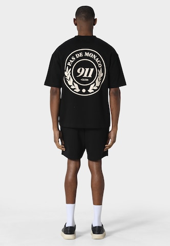 Pas De Monaco Regular Trousers 'LEMANS' in Black