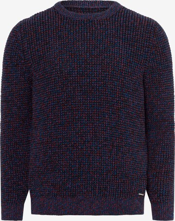 Ragman Pullover in Blau: Vorderseite