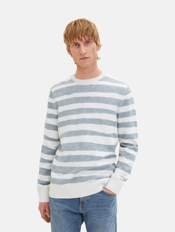 TOM TAILOR Sweater in Blue: front