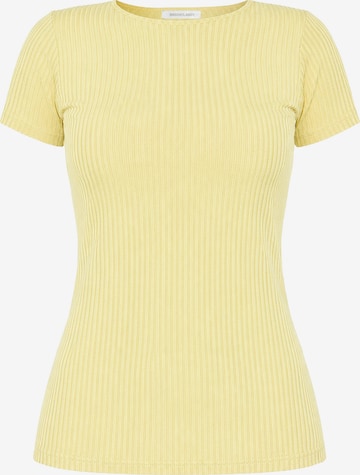 SASSYCLASSY Shirt in Yellow: front