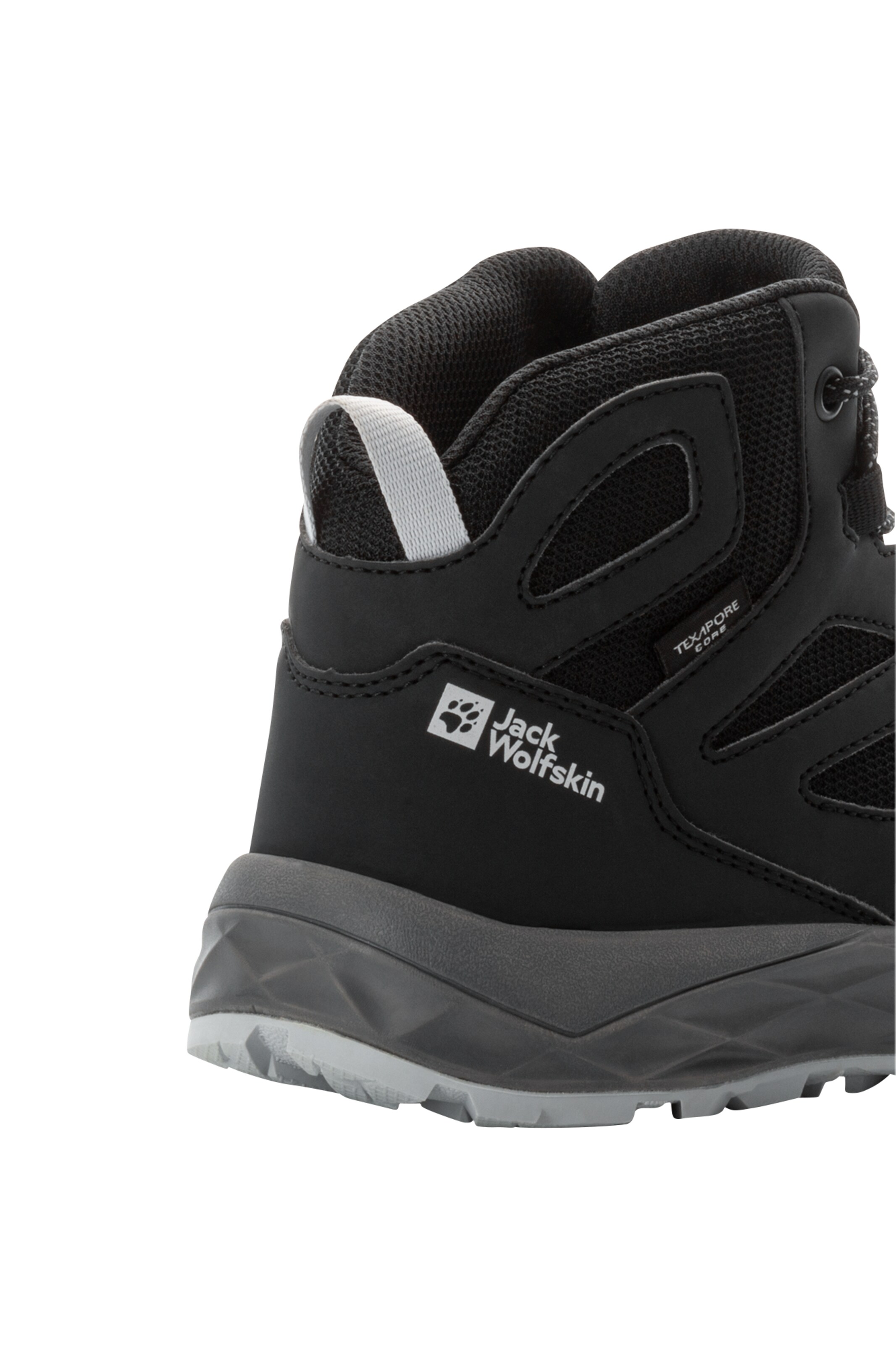 JACK WOLFSKIN Boots in Schwarz