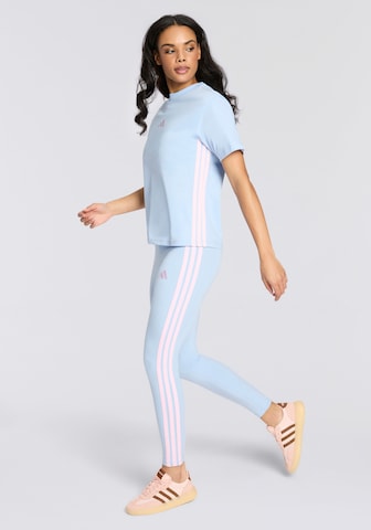 ADIDAS SPORTSWEAR Skinny Workout Pants in Blue