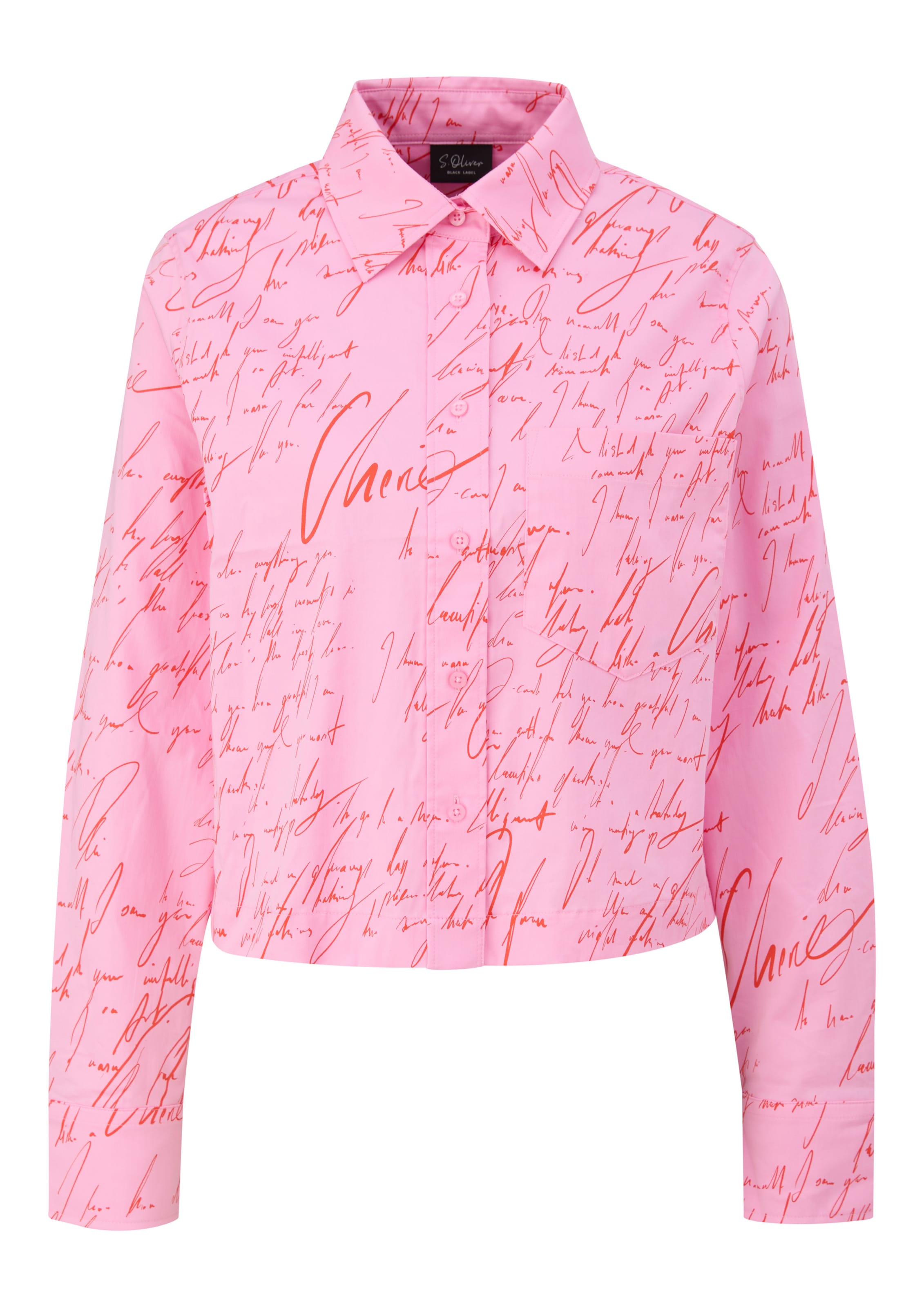 s.Oliver Bluse in Pink: Vorderseite