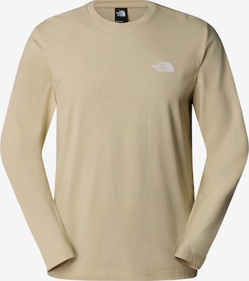 Maglietta 'SIMPLE DOME' di THE NORTH FACE in beige: frontale