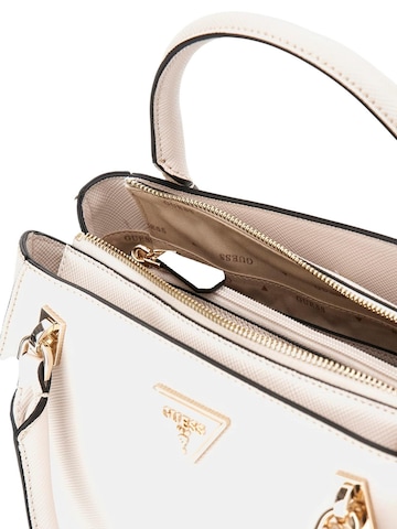 Borsa a mano 'NOELLE II LUXURY SATCHEL HWZG96 72070' di GUESS in beige