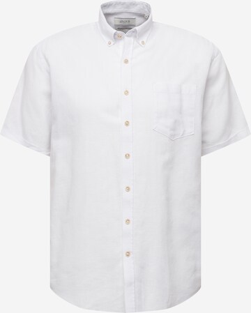 Comfort fit Camicia di Jack's in bianco: frontale