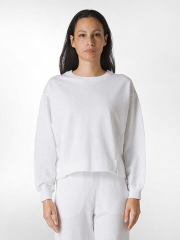 DEHA Sportsweatshirt in Weiß: Vorderseite