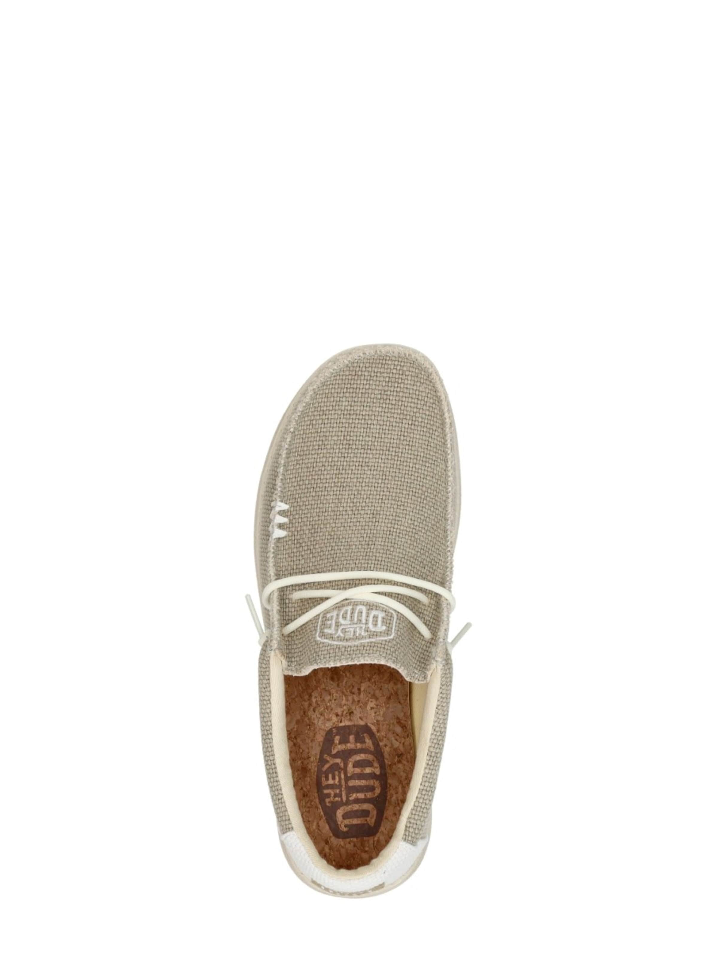 HEY DUDE Classic Flats 'Wally Braided' in Beige