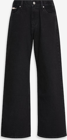 juoda Calvin Klein Jeans Plačios klešnės Džinsai 'ATLANTIC': priekis