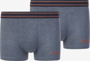 Jan Vanderstorm Boxershorts ' Rembert ' in Blauw: voorkant